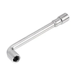 uxcell 10mm Metric L Shaped Angled Open Hex 6 point Socket Wrench