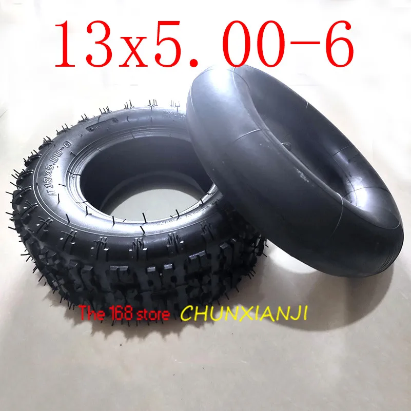 Karting Electric Scooter Agricultural Snow Sweeper Golf Accessories 13x5.00-6 Tire Inner and Outer Tires