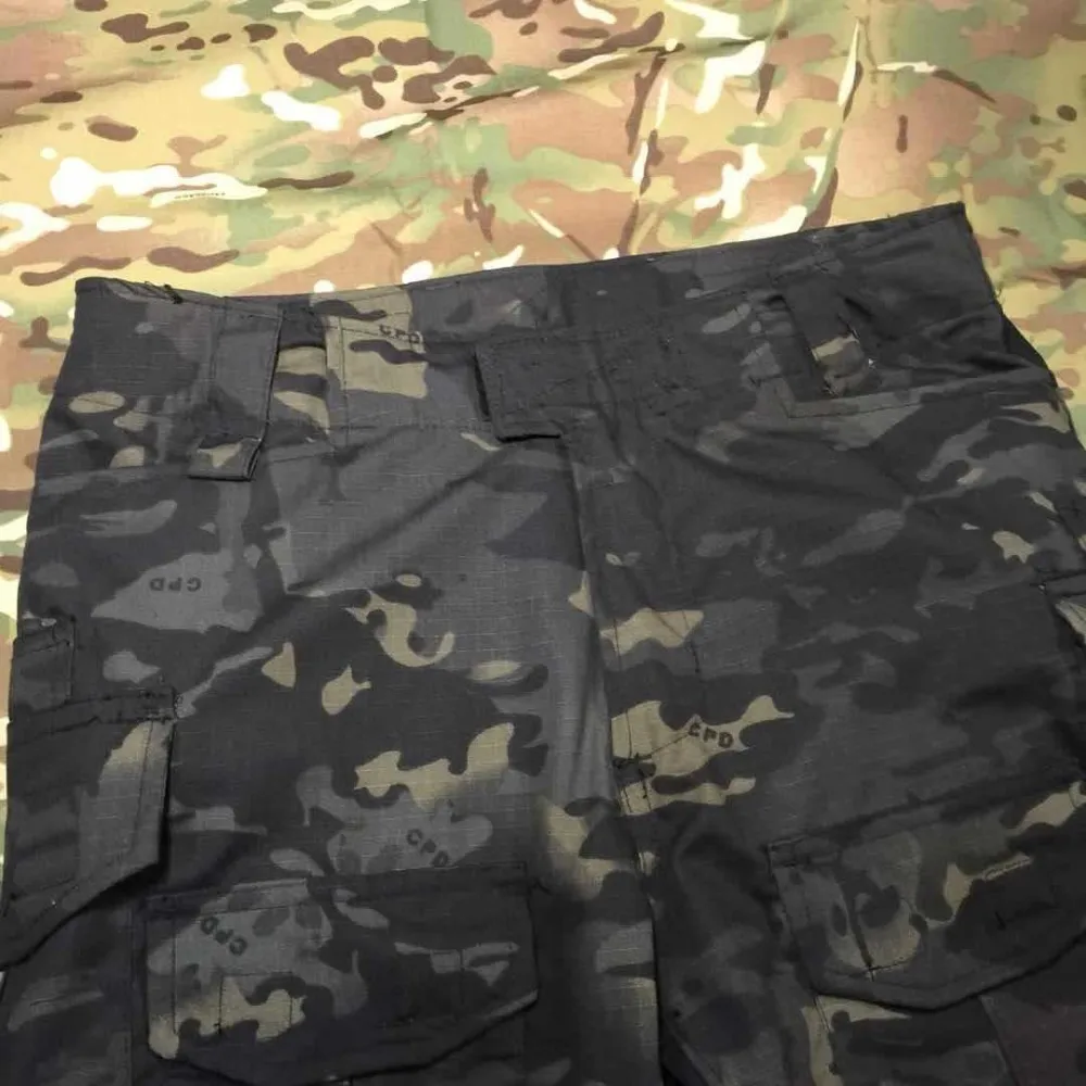 Upgrade Camouflage Unifrom Shirt Pant Fan Outdoor Training Clothes Field CS Equipment top pantaloni