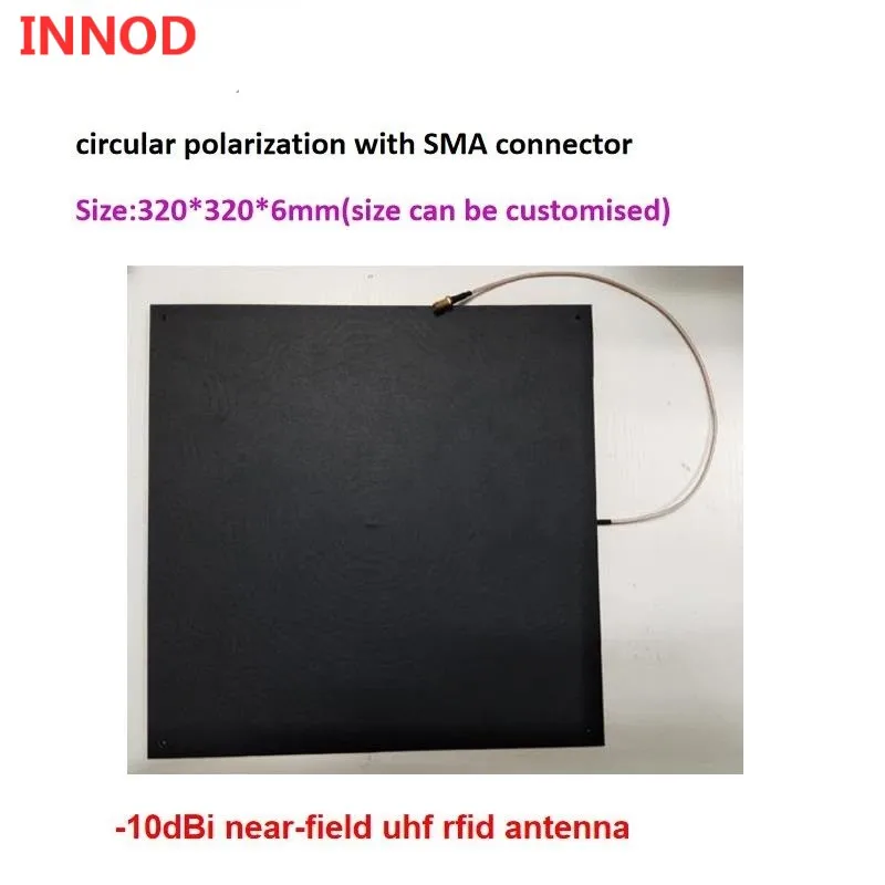 sma connector smart shelf uhf directed rfid antenna warehouse near-field uhf rfid antenna for library book tracking management