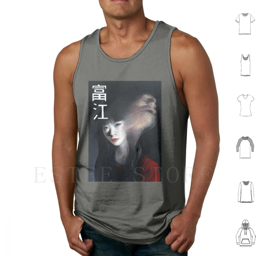 Tomie-camisetas sin mangas para hombre y mujer, chaleco sin mangas Tomie Junjiito Junji Ito Tomie Macabre