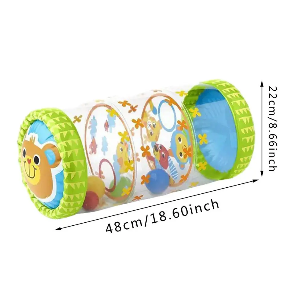 Jouet à roulettes rampant pour bébé, avec clochettes, Fidget, apprentissage de la petite enfance