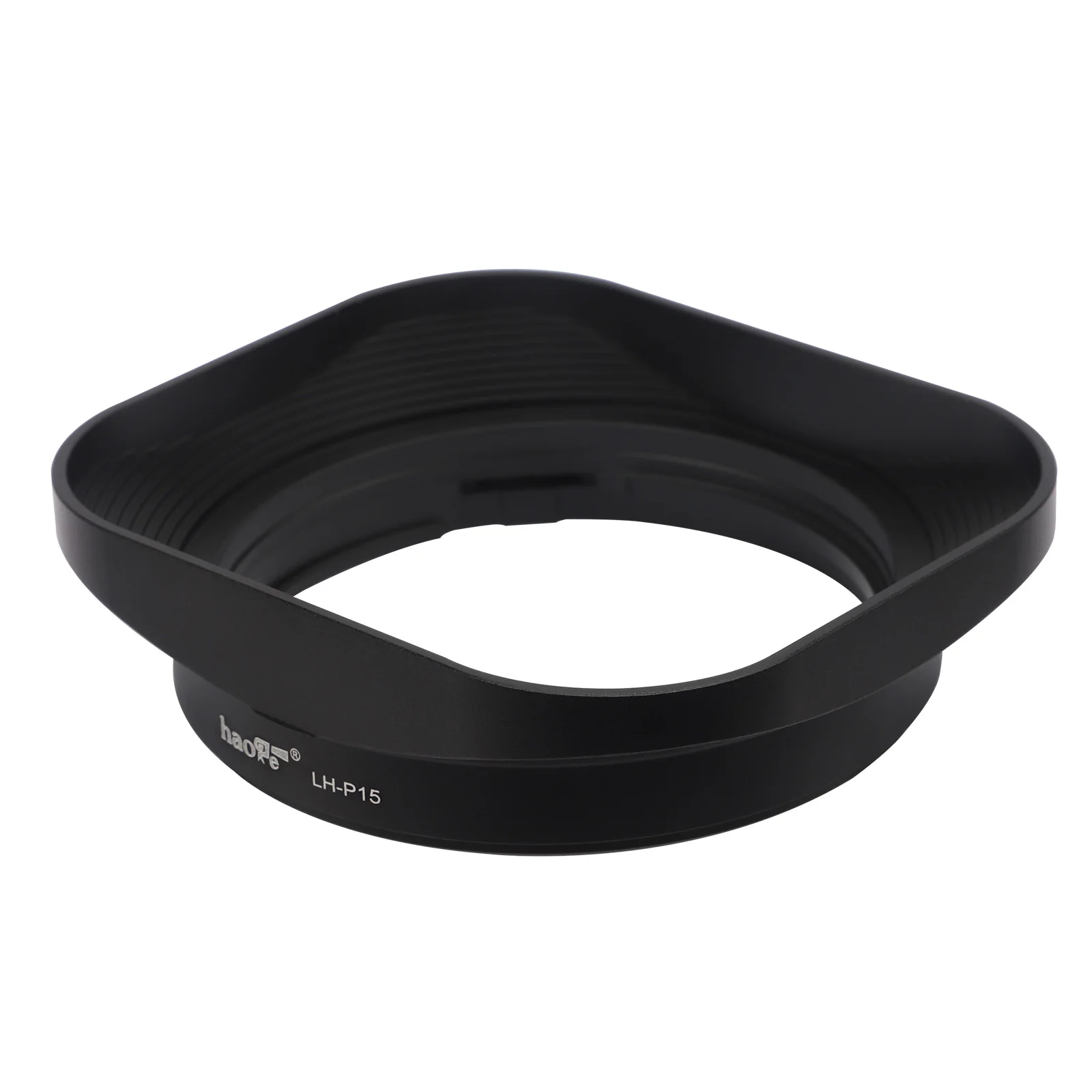 Haoge LH-P15 Square Metal Lens Hood for Panasonic Leica DG SUMMILUX 15mm f/1.7 ASPH Lens 15MM F1.7