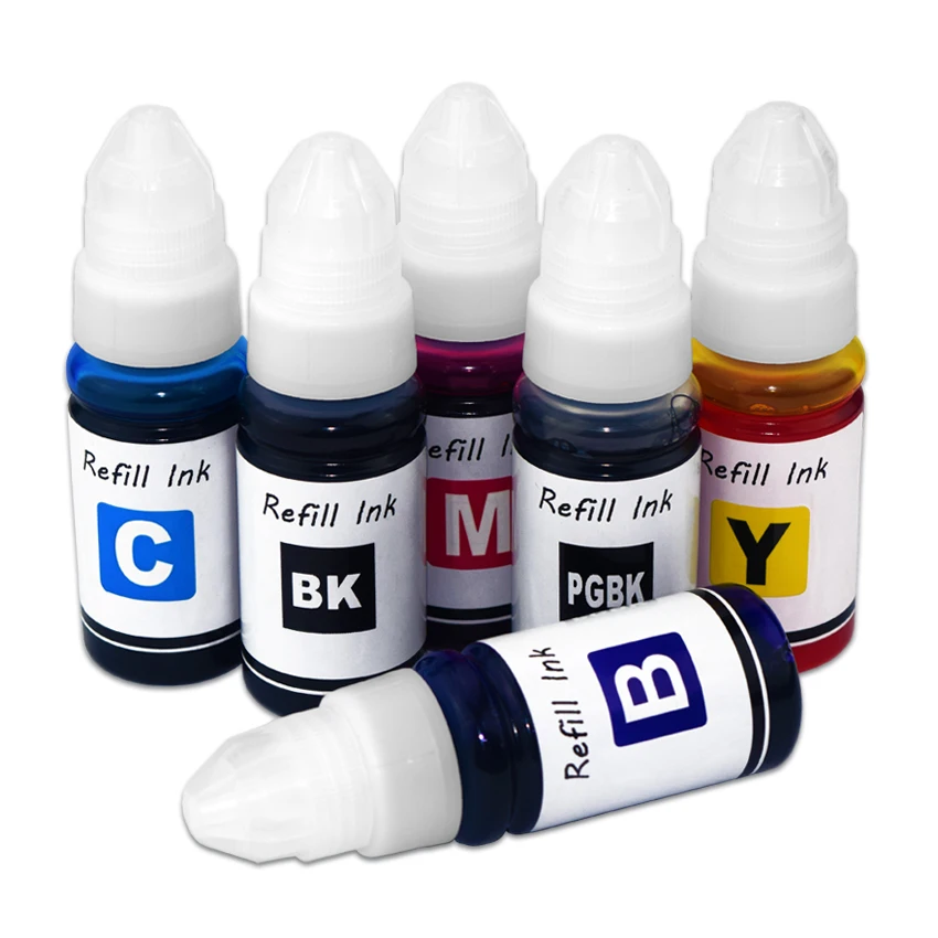 

Dye Pigment Ink Refill Kit for Canon PGI-280 380 480 580 680 780 880 980 For Canon TS6120 TS6130 TS6140 TS6150 TS6160 TS6180