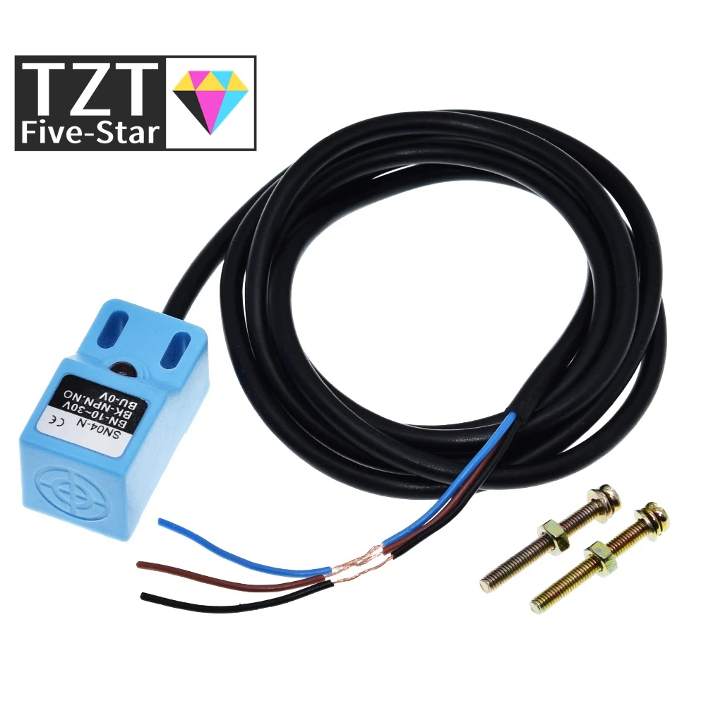 TZT 1/3PCS SN04-N SN04-N2 DC NPN NO NC 4MM DC 10-30V SN04 Induktive Näherungssensoren, Detektionsschalter für Arduino – Detail 5