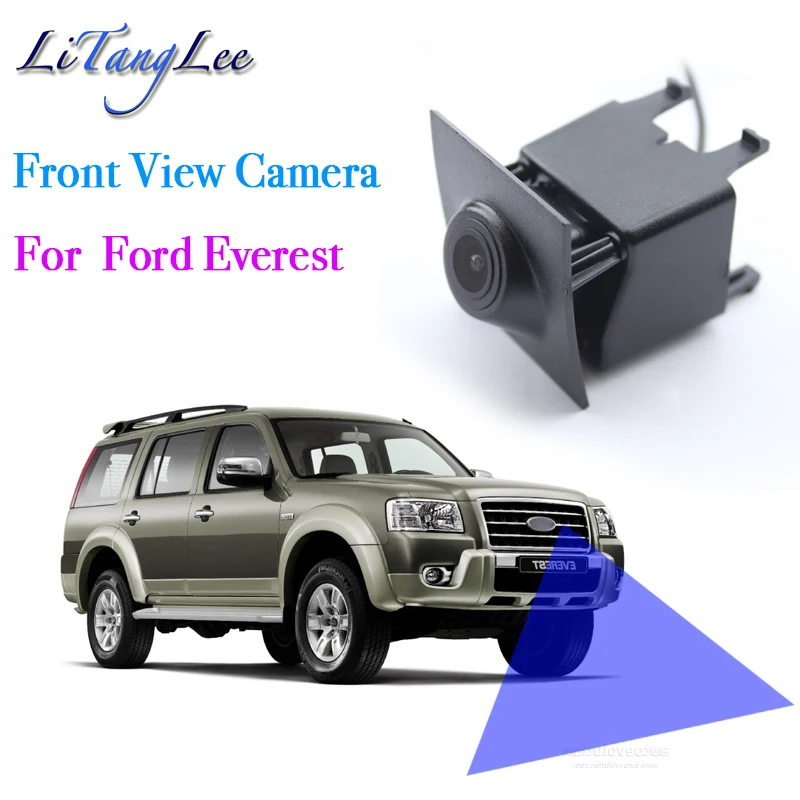 Car LOGO Front View Camera Night Vision HD Waterproof Wide Angle Blind Spot Area Parking For Ford Everest 2006~2018