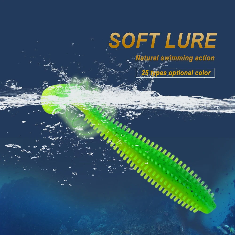FISH KING Spikey Shad Fishing Lures 90mm 120mm Artificial Baits Wobblers Soft Lures Carp Silicone Fishing Soft Baits Tackle