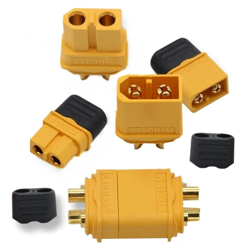 

10 Pairs XT60 Plug Battery Connector Set Male Female Gold Plated Banana Plug for RC Parts