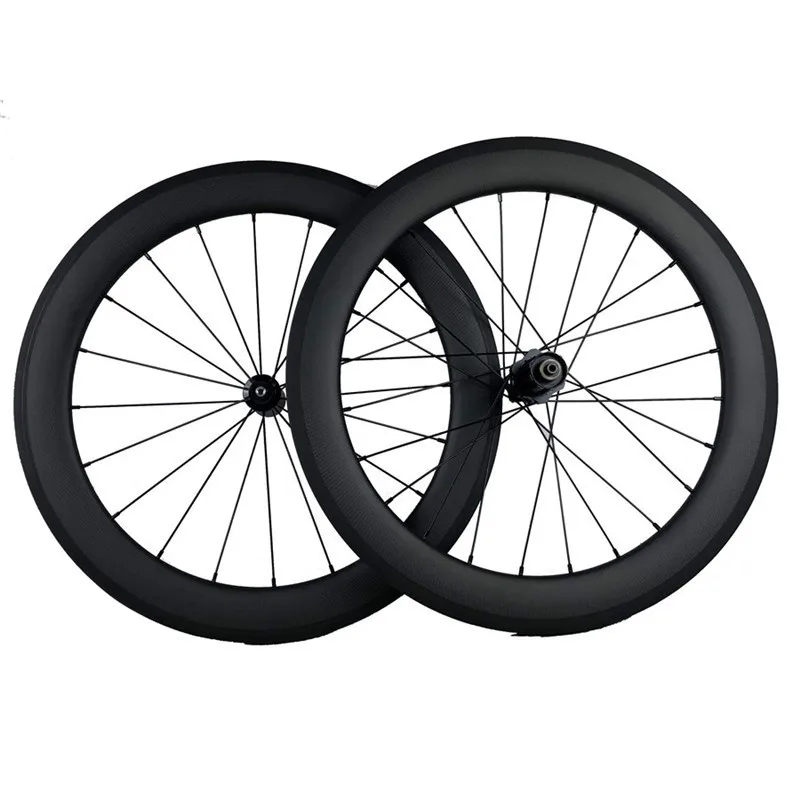 MIN 451 Bmx Carbon Bike Wheel 20er Wheelset Clincher OEM Fit For Folding Bicycle Front Rear Supply Quick Release Pad Extra Spoke