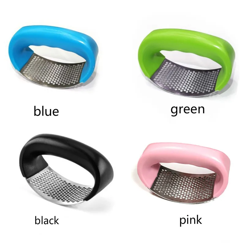 Dụng Cụ Ép Tỏi Inox Vòng Cối Xay Tỏi Tỏi Máy Đùn Bằng Tay Tỏi Rammer