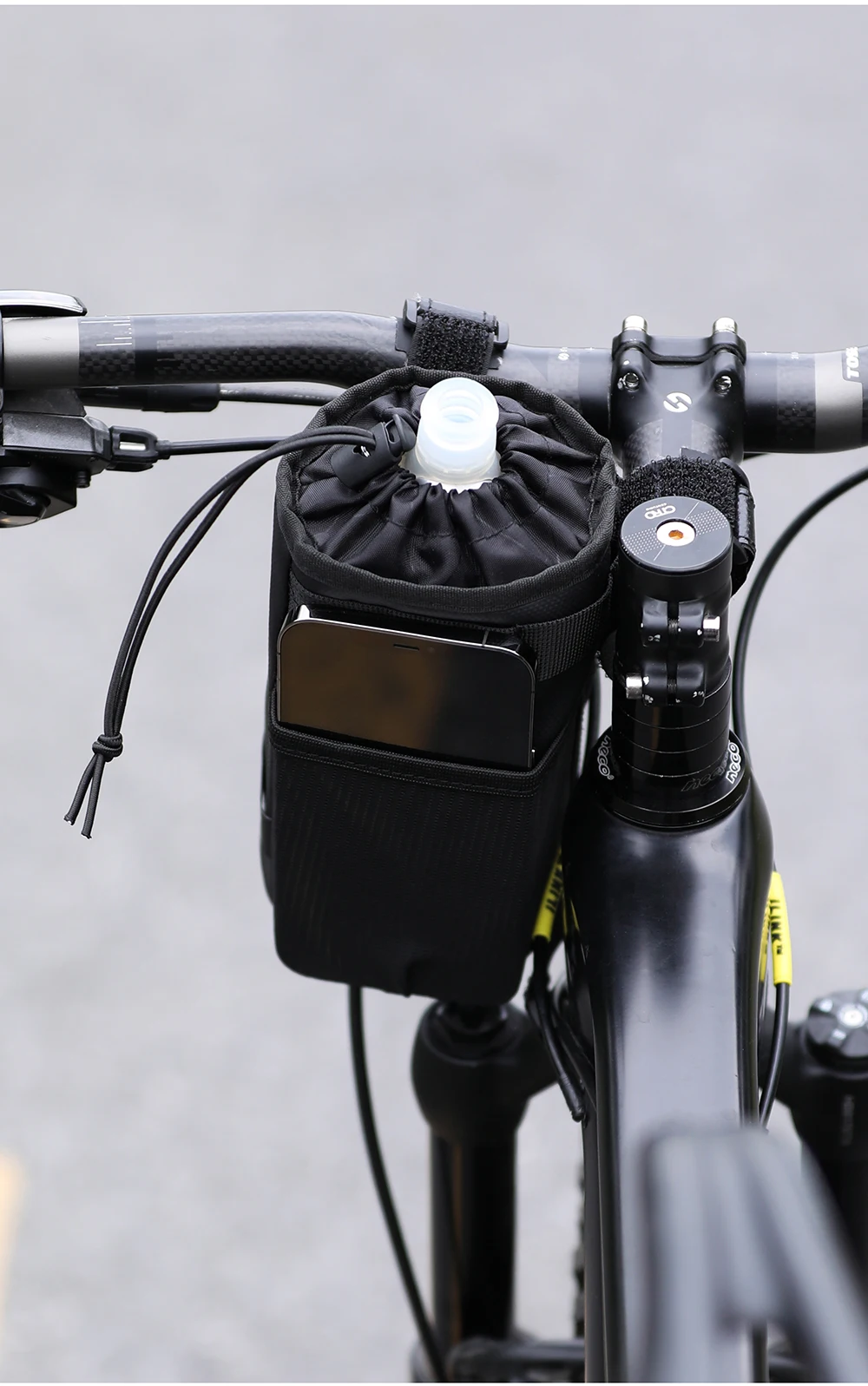 Rhinowalk Fahrrad Tasche Fahrrad Wasser Flasche Tasche Beutel Bike Zubehör Lenker Werkzeug Tasche Touring Pendeln Isolierte Tasche – Detail 7
