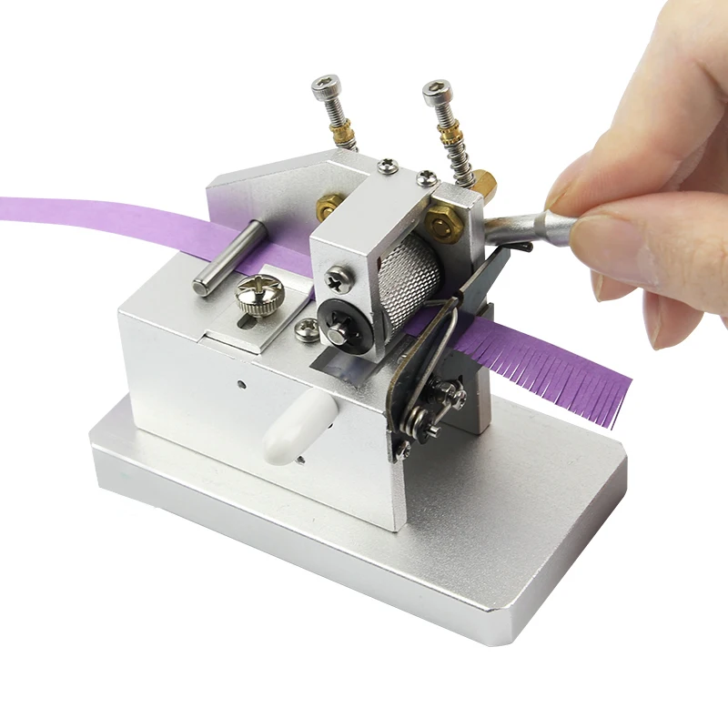 DIY Manual Paper Quilling Machine Paper Art Tassel Machine 3D Handmade Color Paper Cutting Roll Machine Paper Flower Making Tool