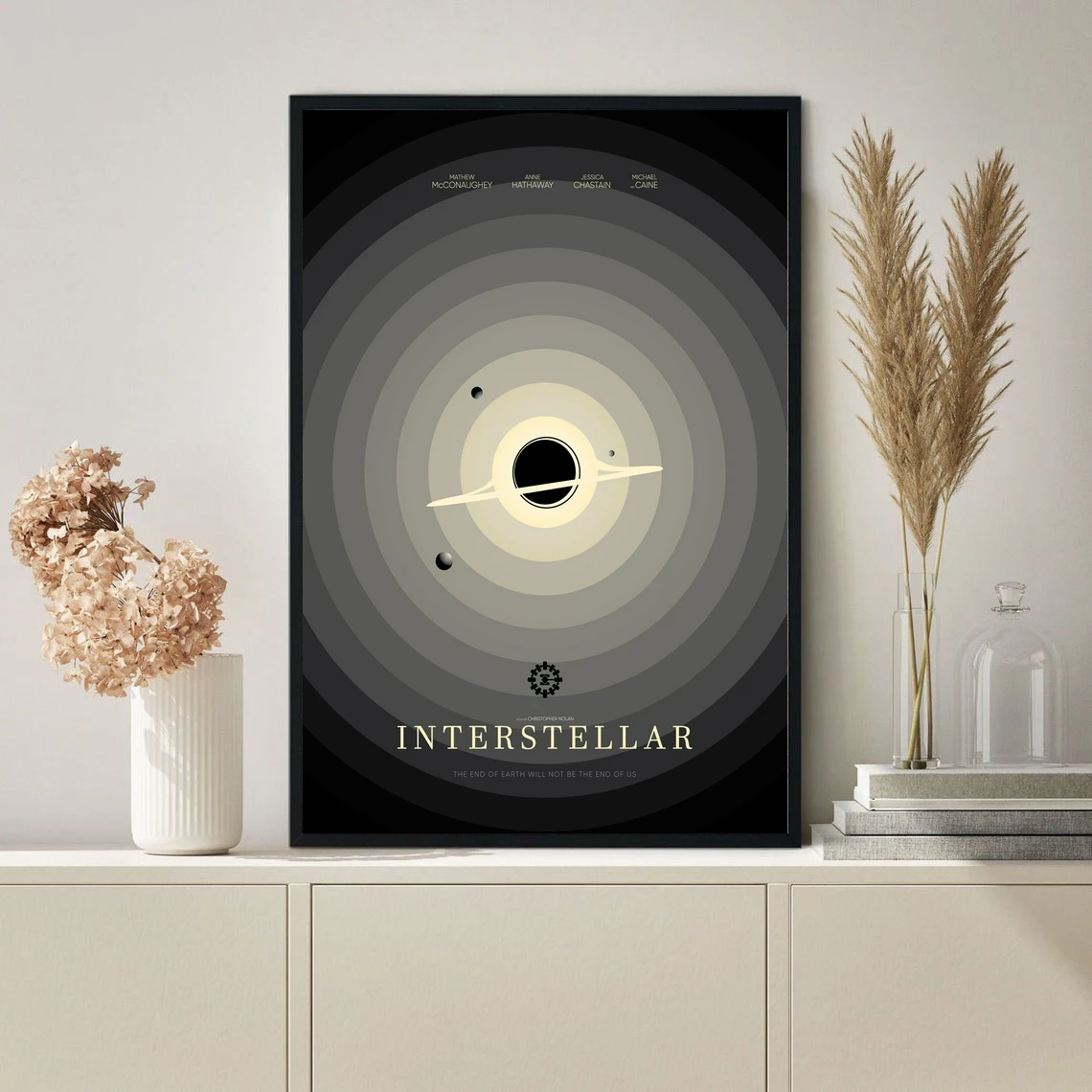 

Interstellar Movie Poster Classic Vintage Hot Sale Canvas Art Poster Wall Painting Home Decoration (No Frame)