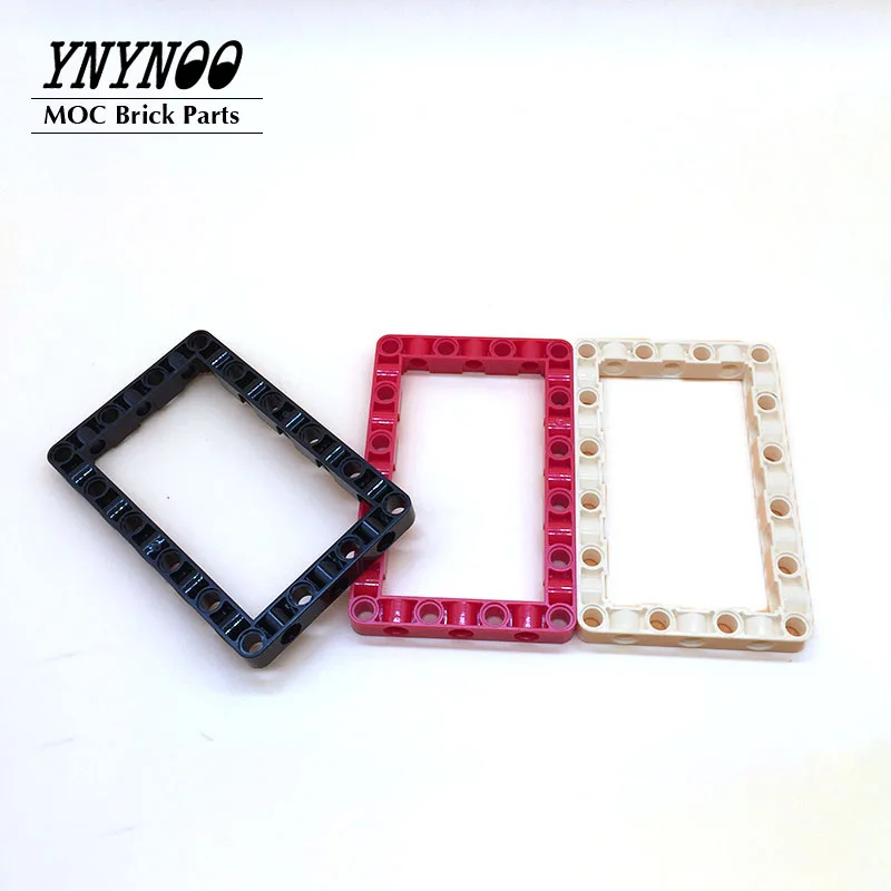 

4Pcs/lot High-Tech Beam Frame 7x11 Arm Ring / Ring Beam MOC Building Blocks Parts Toys for EV3 SPIKE Compatible with 39794