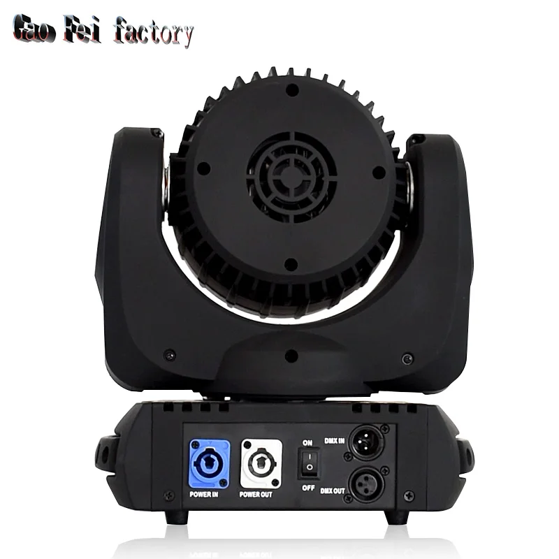 Moving Head LED Wash 12X12W RGBW 4In1 Beam DMX Light With 16Chs Rotating Lamp Stage Mobile Lighting For Party Show Disco Wedding