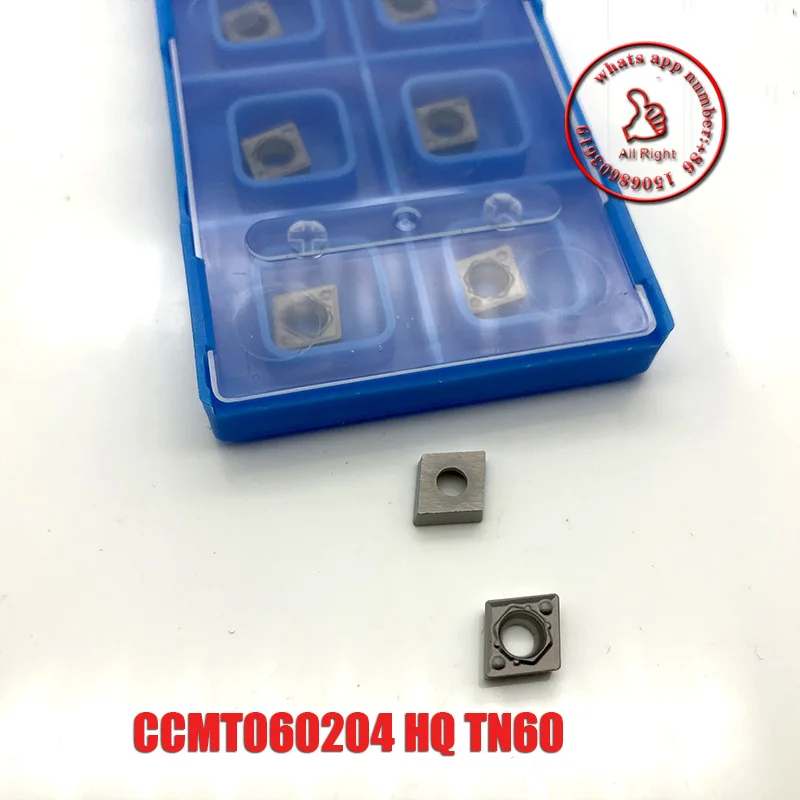 10pcs CCMT060202 CCMT060204 CCMT09T302 CCMT09T304 CCMT09T308 HQ TN60 inserts cnc lathe turning tools high quality machin