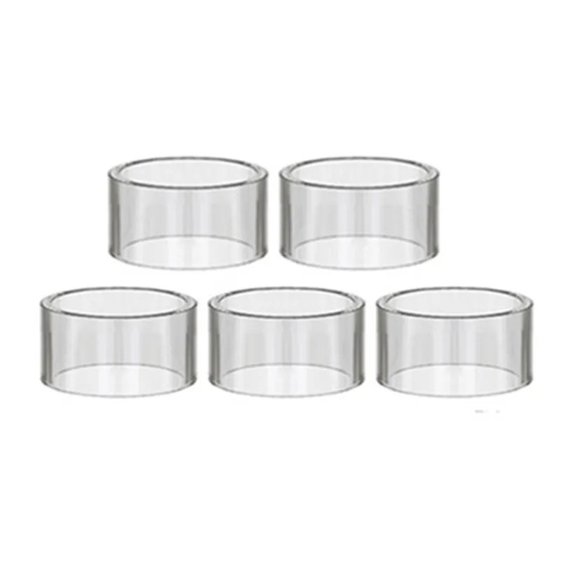 FATUBE 5pcs straight mini glass cups for Ammit 22 23 25 / Ammit Dual / Ammit MTL GLASS TUBE