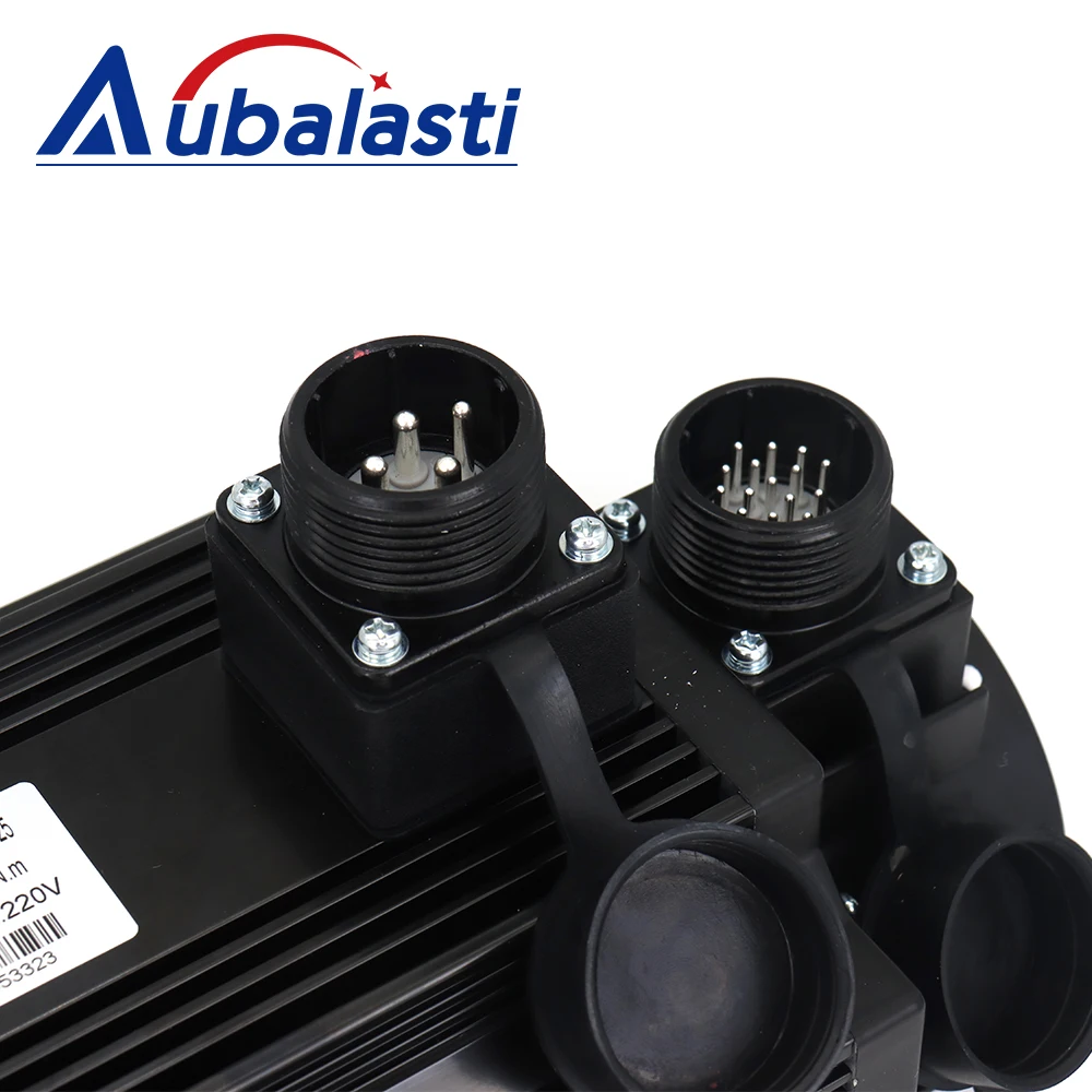 Aubalasti 3.8KW AC Servo Motor Kits 130ST-M15025 15N.m 220V 2500RPM Permanent Magnet Match Driver AASD-50A for CNC Engraving
