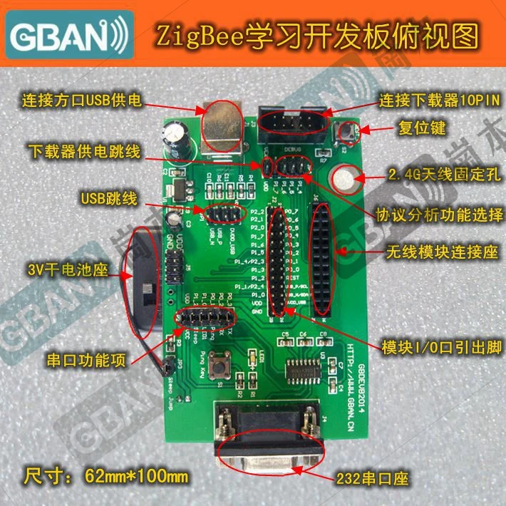 ZigBee CC2530 Cc2531 Learning Kit Development Board Engineering Board Androidss Internet of Things Smart Home