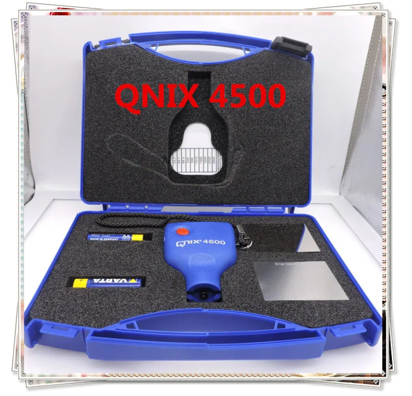 

NEW&ORIGINAL QNIX 4500 Paint Coating Thickness Tester Zinc Coating Thickness Gauge Fe&NFe QNIX4500