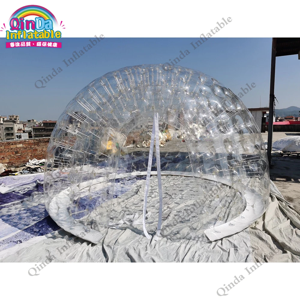 Starry Sky Clear Hotel Restaurant Cabin Inflatable Bubble Dome Tent For Farmhouse Dining