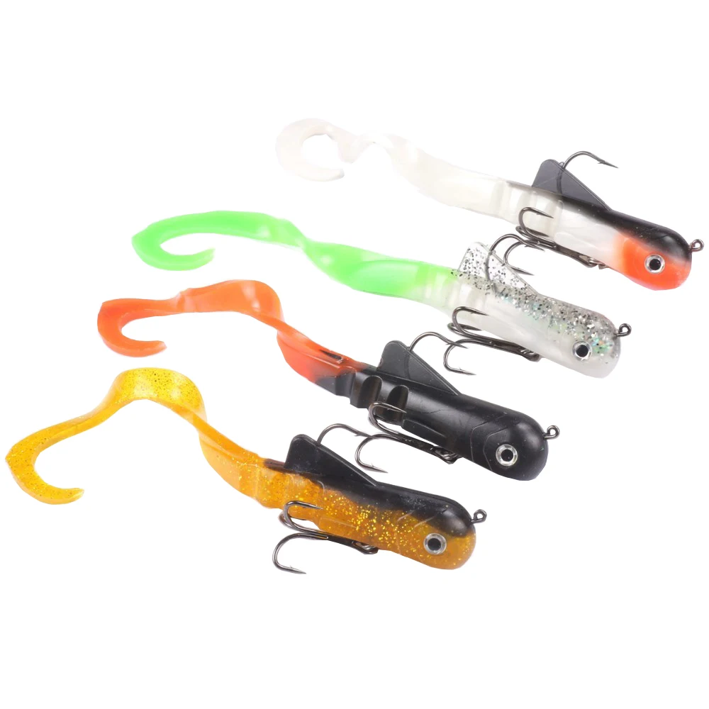 Mizugiwa 3D Eyes 200mm 45g Soft Bait Pike Fishing Lure Bulldawg Bass Wobbler Bait Crankbait Zalt Troll Jerkbait Musky