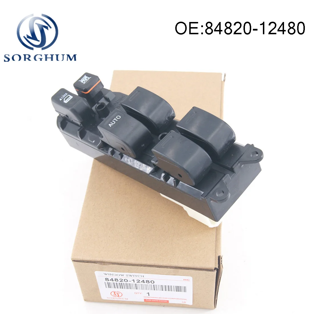 Przedni lewy elektryczny główny przełącznik szyb 84820-12480 dla 2001-2005 Toyota RAV4