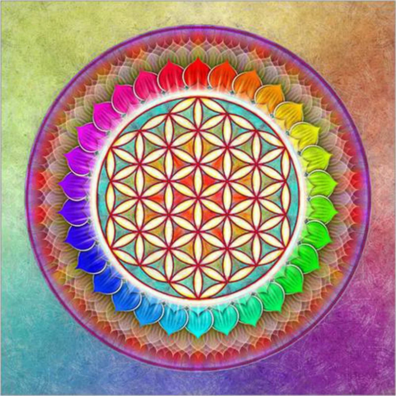 Diamond Embroidery Abstract Painting Mandala Mosaic Crystal 5D Cross Stitch Full Round Dirll Diamond Painting DIY Decorative