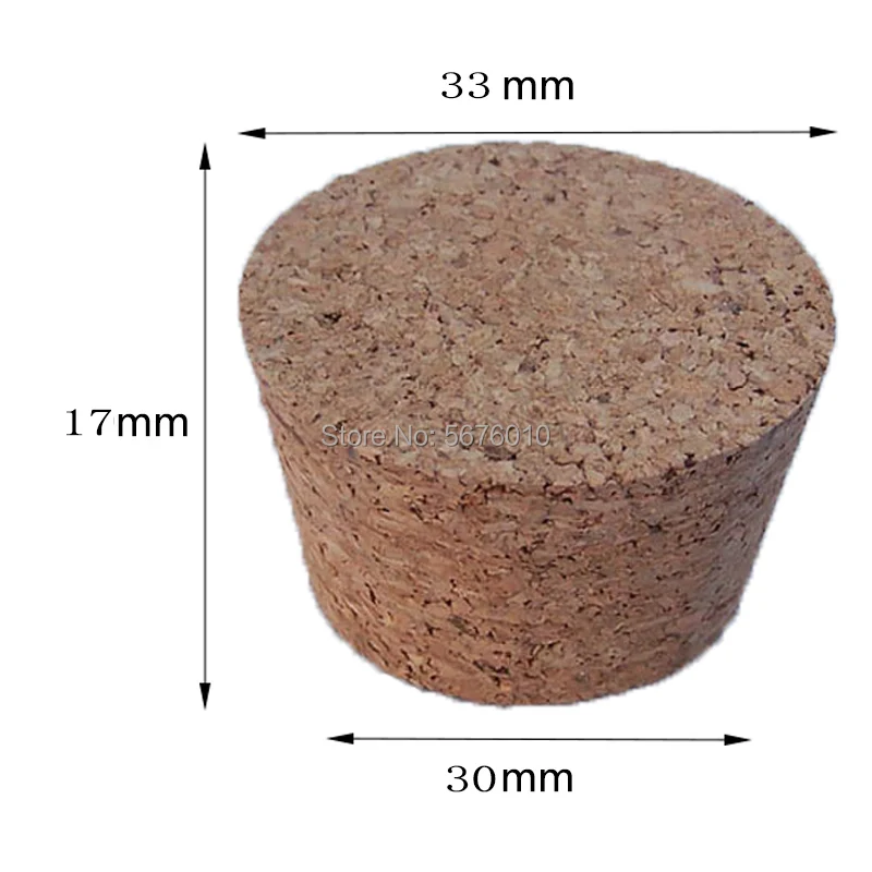 Imagem -06 - Plugue de Tubo de Ensaio 50 Peças para Dia 13 mm a 39 mm Cortiça de Madeira Tubo de Teste de Laboratório Óleo Essencial Pudim Pequena Garrafa de Vidro Rolha