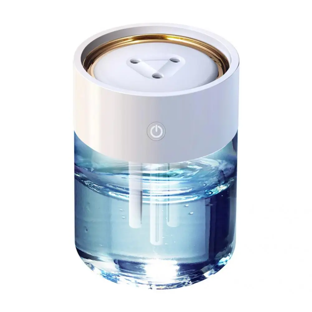 2L Excellent Cool Mist Humidifier  Powerful Compact Mini Humidifier  Three Holes Cool Mist Humidifier