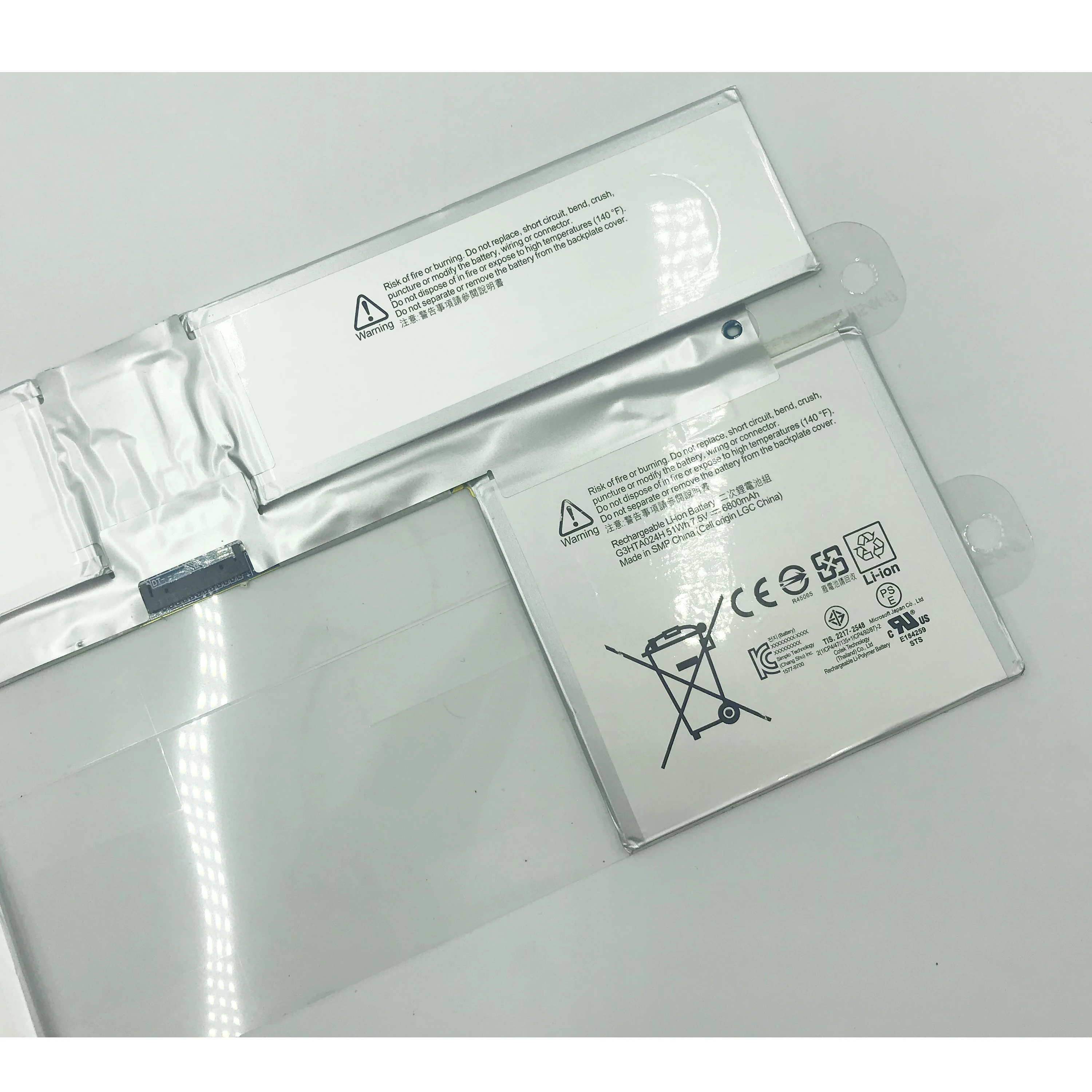Genuine Original G3HTA024H G3HTA021H G3HTA023H Table For Microsoft Surface Book 1 1703 1704 1705 13.5 inch Keyboard Battery