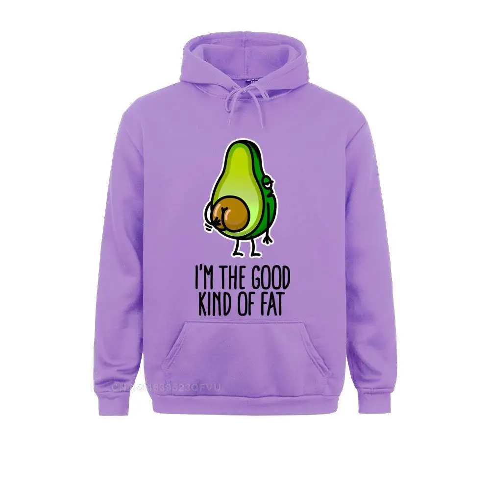 Funny I_M The Good Kind Of Fat Funny Avocado Big Butt Sweater Men Cotton Women Vegan Guacamole Cartoon Cute