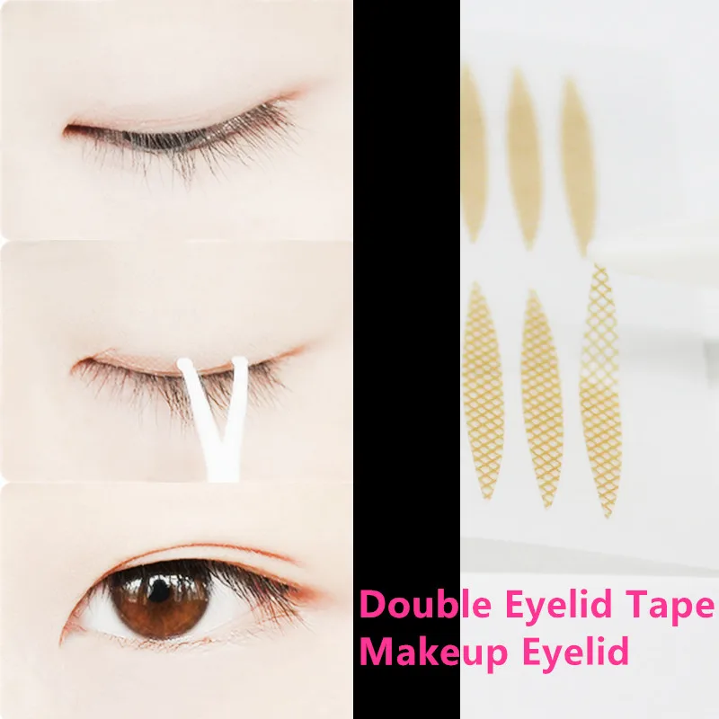 Double Eyelid Tape Makeup Eyelid Invisible Waterproof No Trace Super Sticky Big Eyes Tape Tools Makeup Eyeshadow Stickers