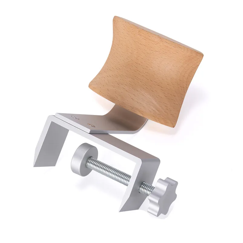 หูฟัง Rack ขาตั้งหูฟังไม้โต๊ะชุดหูฟังแขวนอลูมิเนียมติดตั้งง่ายคุณภาพสูงขายใหม่1pc