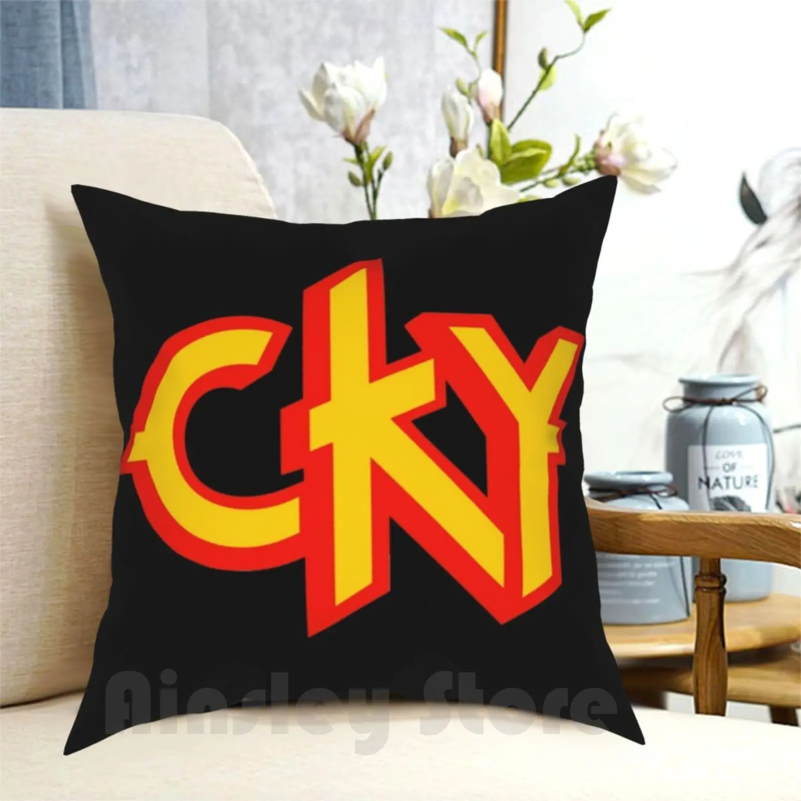 Cky funda de almohada impresa hogar suave DIY funda de almohada Cky Band Jackass Viva La Bam divertida Bam Margera Ryan Dunn bienvenida a