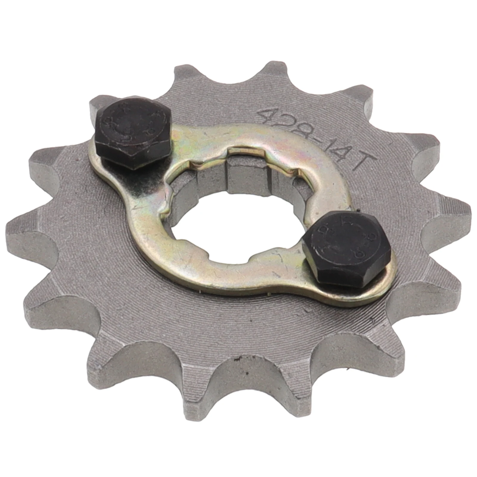 17mm 20mm Front Motorcycle Engine 428# 10T 11T 12T 13T 14T 15T 16T 17T 18T 19T Teeth Chain Sprocket With Retainer Plate Locker