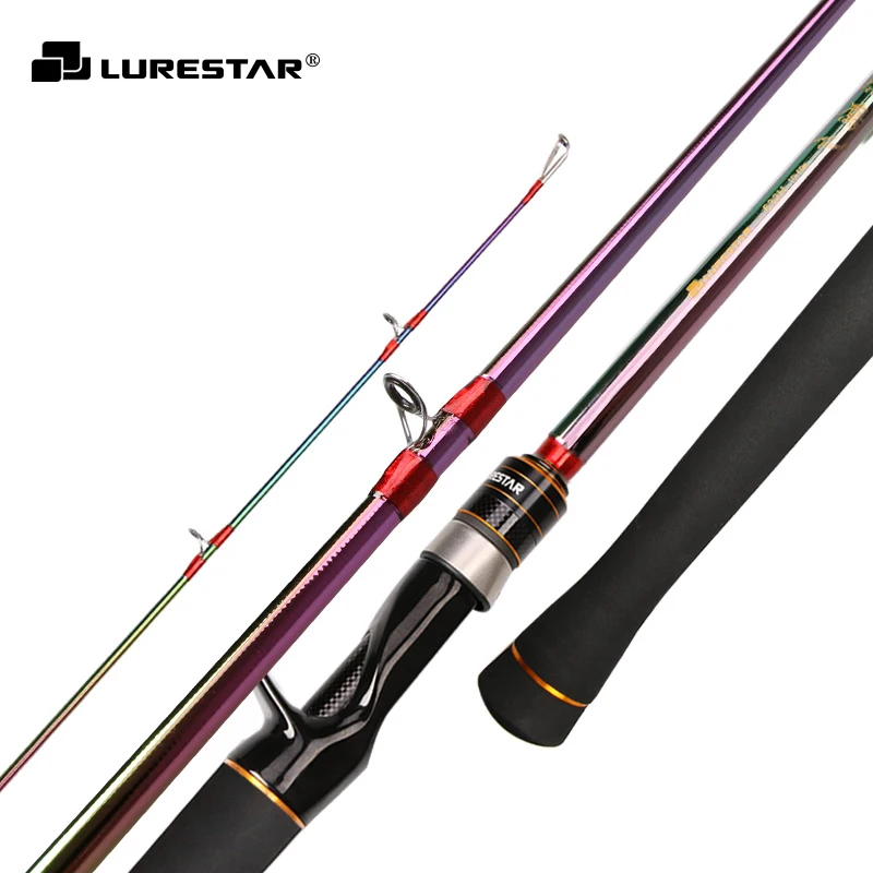 

LURESTAR Japan Quality Full FUJI Parts High Carbon 632H 1.9m 125g H Power Lure WT 10-40g Casting Fishing rod Lure Fishing Rod