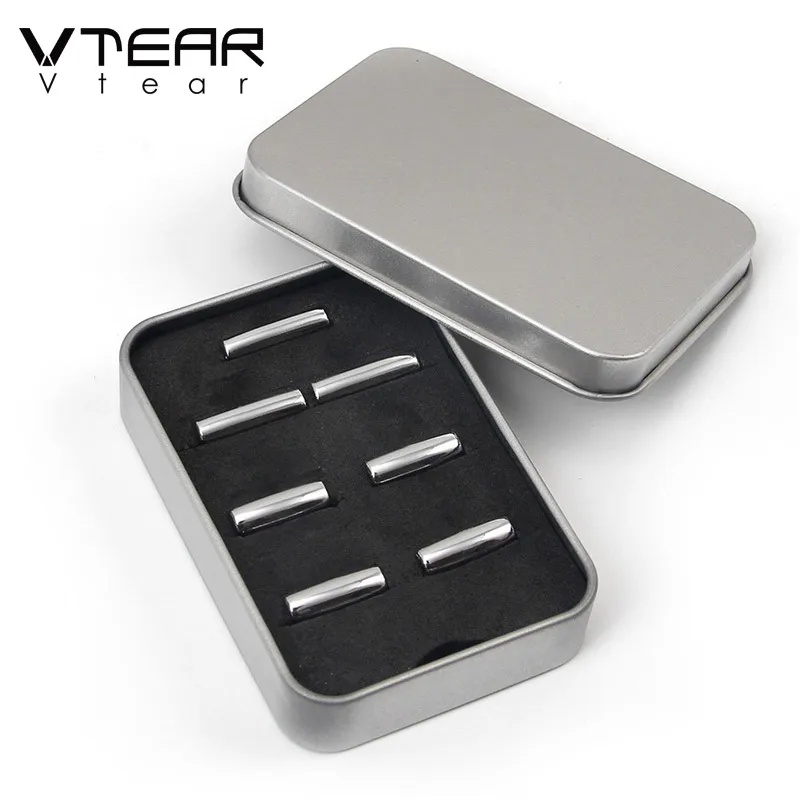 Vtear car window lift switch button trim accessories inner decoration cover interior For Toyota LAND CRUISER 200 2020 parts 2018