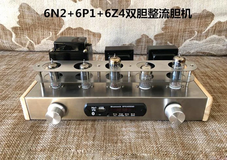 6N2 6P1 luxury tube amplifier fever kit, high frequency transparent, medium frequency round