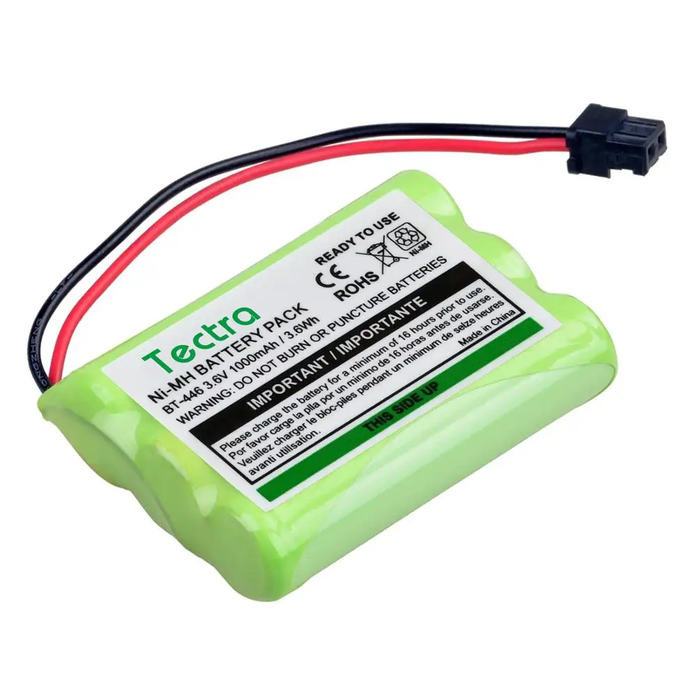 3.6V 1000mAh AAA NiMH telefon bezprzewodowy akumulator BT-446 wymiana pakietu BP446 BT-1005 ER-P512