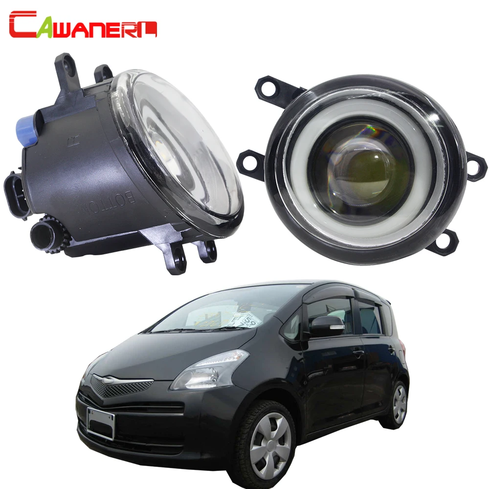 

Cawanerl для Toyota Ractis MPV 2007, 2008, 2009, 30 Вт, светодиодный противотуманный светильник Angel Eye, дневные ходовые огни, DRL, H11, 3000LM, 12 В, 2 шт.