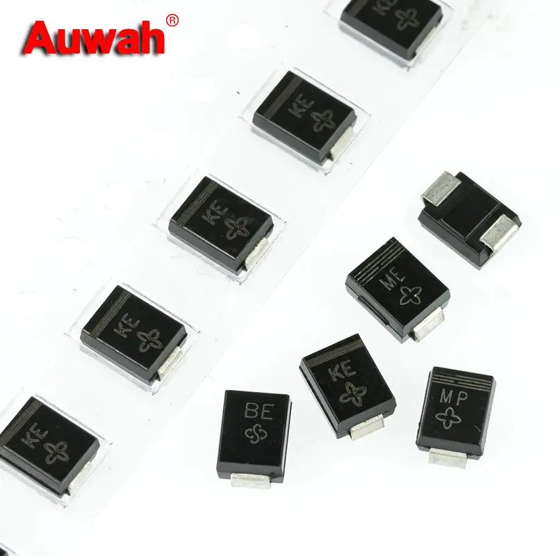 20pcs SMD Transient voltage suppression diode SMBJ3.3A SMBJ5.0A SMBJ6.0A SMBJ6.5A SMBJ7.0A V SMB DO-214AA 600W unidirectional