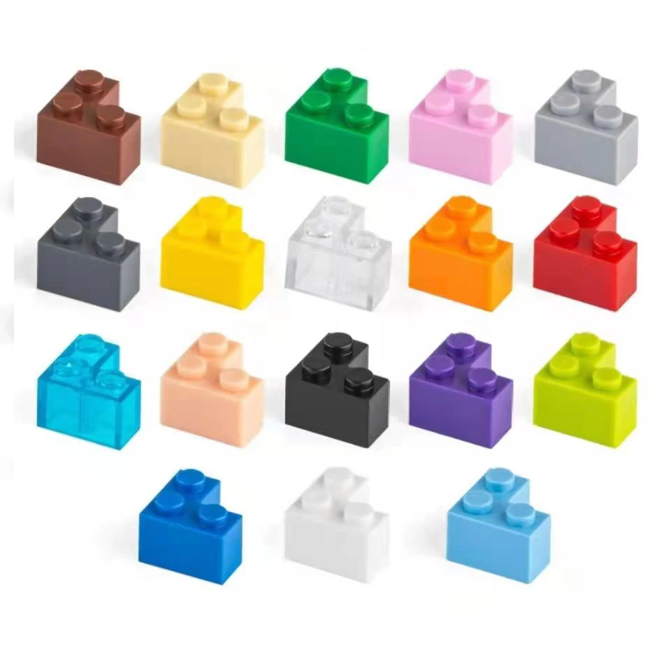 

15pcs/lot DIY Blocks Building Bricks Thick 1+2 Educational Assemblage Construction Toys for Children Size Compatible With Brand