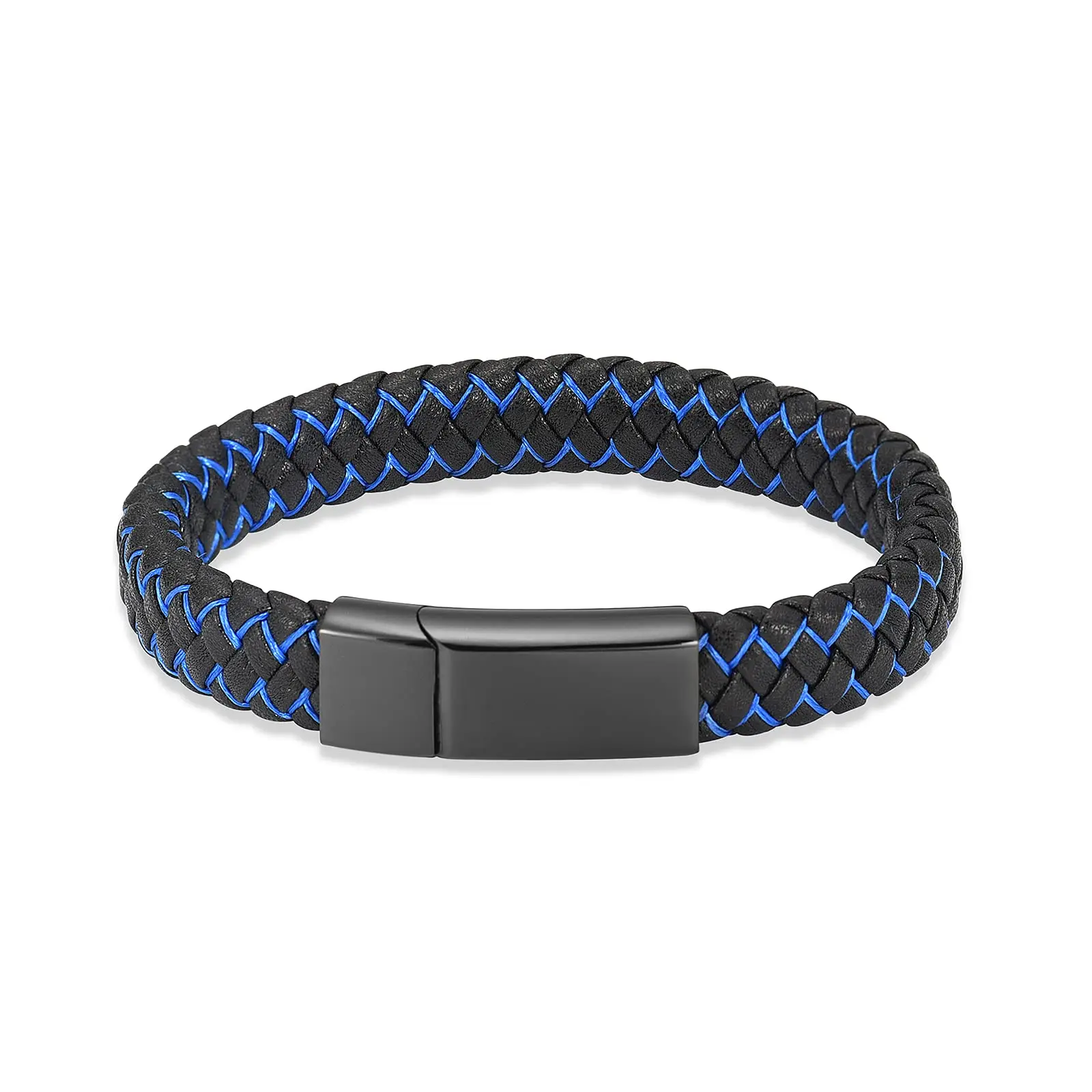 Cremation Jewelry Urn Bracelet for Ashes for Women Men Keepsake Memorial Cuff Bangle Braided Leather Wristband Bracelet Gift