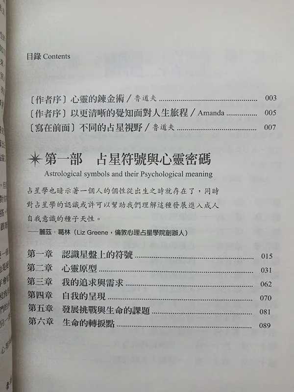 The Psychological Astrology by Amanda Planet Astrolabe 12 Constellations Character Soul Spiritual Power Analysis Unscramble Book