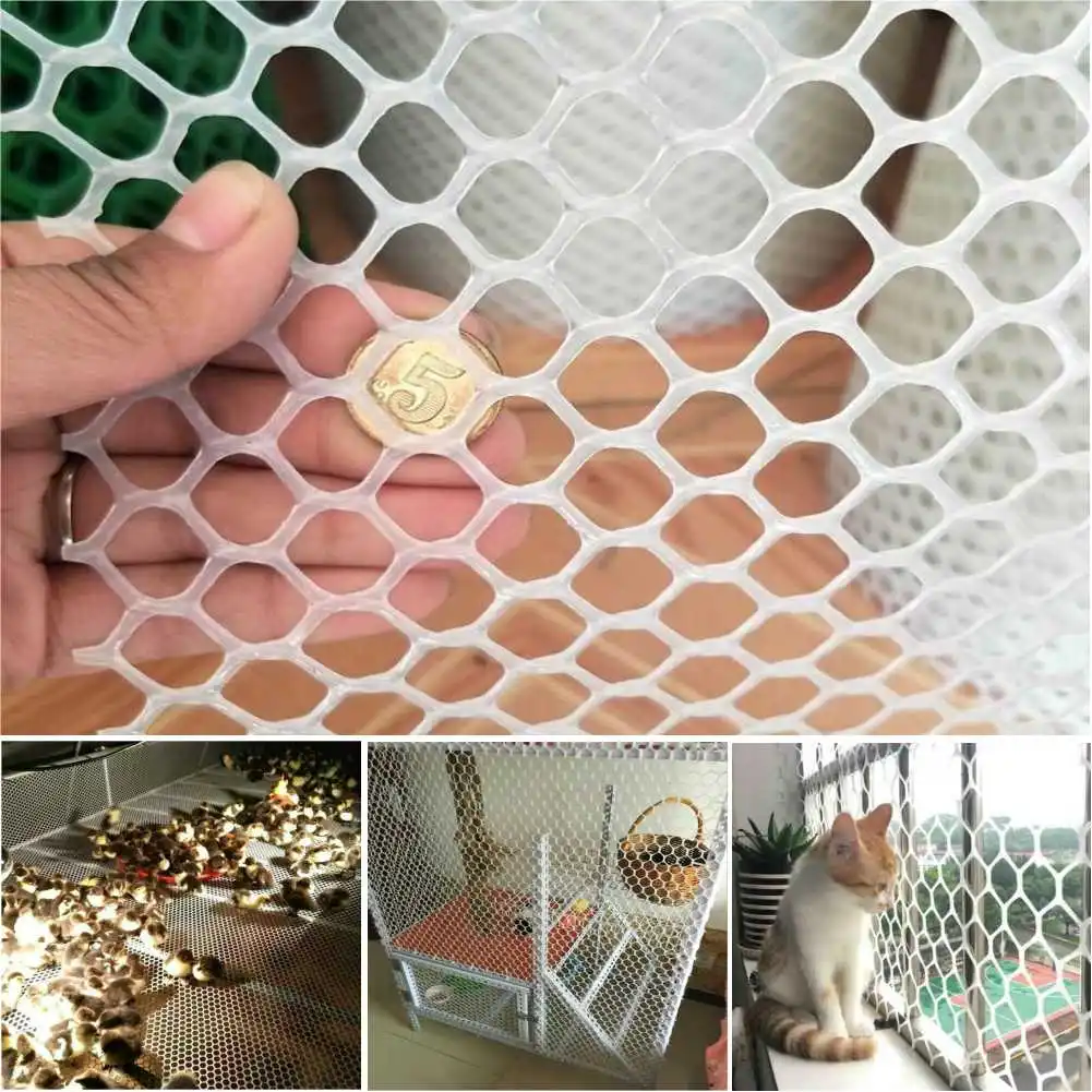 

Garden Anti-Falling Net Leakproof Mesh Net Breeding Net Cat Pet Chicken Wire Fence Safety Net Protection Balcony Railing Stairs