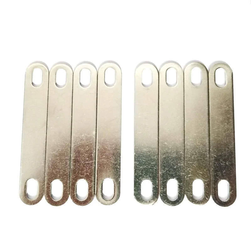 Schede contatti batteria al litio spessore 2mm 6*12mm dimensione foro 68mm passo cella batteria collegamento connettore sbarra