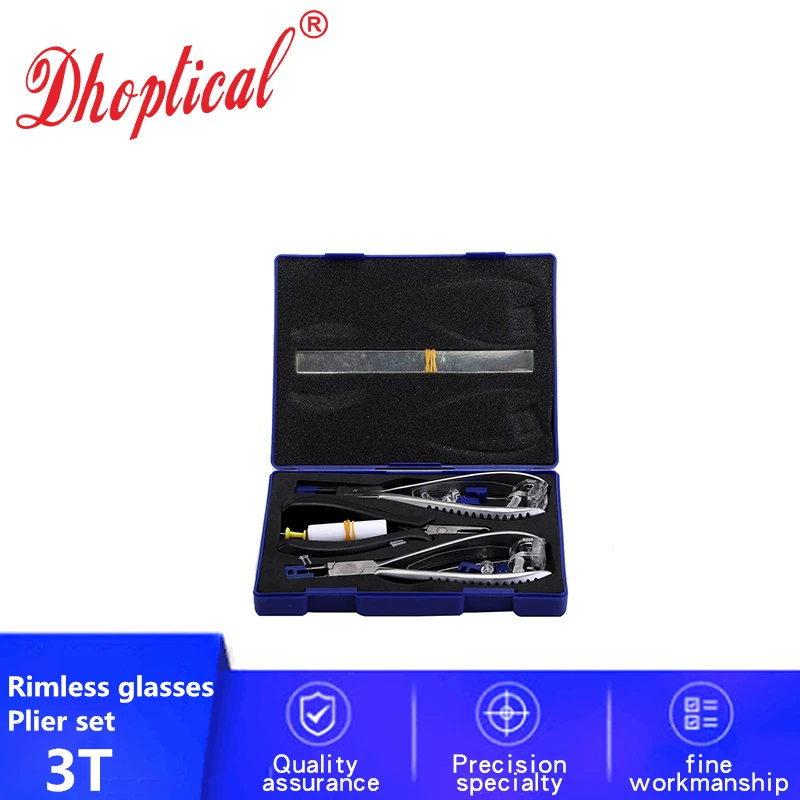 

3T eyeglasses plier set rimless glasses pliers repair set ,matt pliers u-cip eyewear process tool