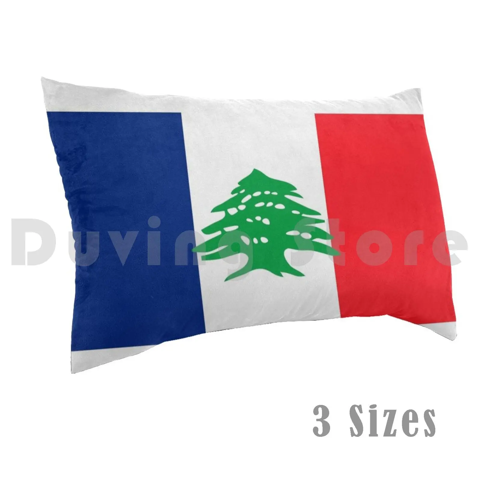 Lebanon , Beirut Pillow Case DIY 50*70 France Flag France With Lebanon Flags Flag Stand For Lebanon