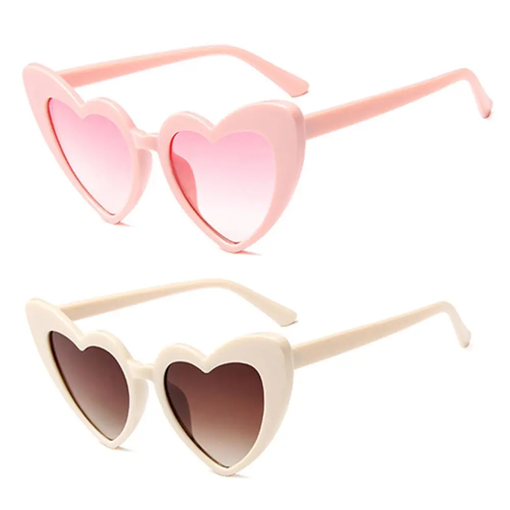 Picture 4: 1Pc Retro Love Heart Shaped Sunglasses for Women Fashion Love Heart Sunglasses UV400 Protection Eyewear Goggle